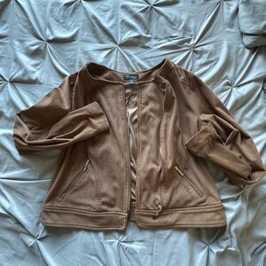 Thalia Sodi Tan Women's Blazer